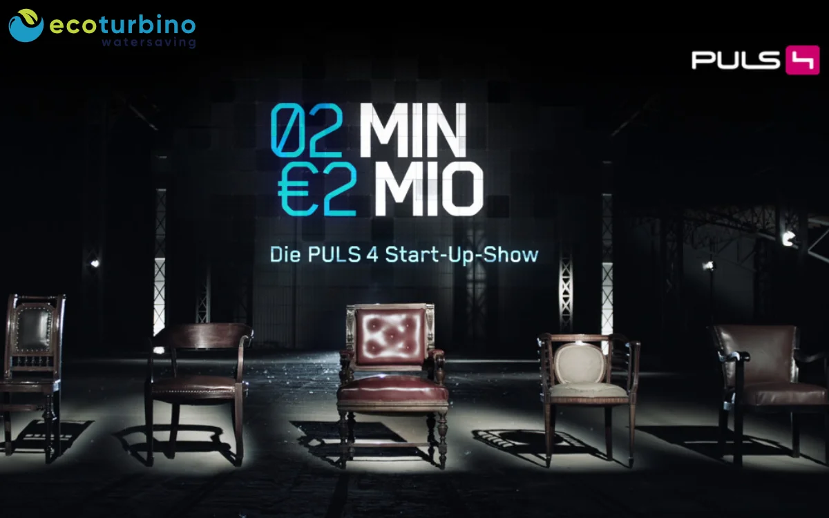 ecoturbino bei der 2 Minuten 2 Millionen Start up Show