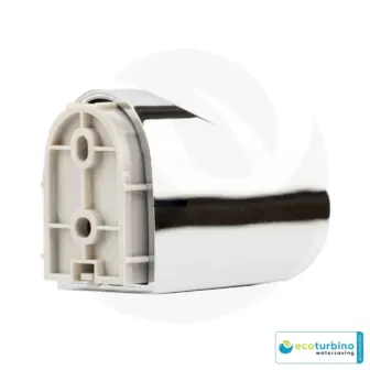 Support de douche - Support mural de douche | Support mural pour salle de bain et douche par ecoturbino® | argenté