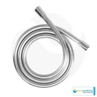 Manguera de ducha | Manguera de ducha de mano | Manguera de repuesto para la cabina de ducha by ecoturbino® | plata