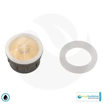 Restrictor de flujo de agua / Regulador Grifo Aireador Insertar ecoturbino® ET5 | Ahorro de agua del fregadero | Ahorro de agua y energía (electricidad) | Reducir los costos de hasta 40%