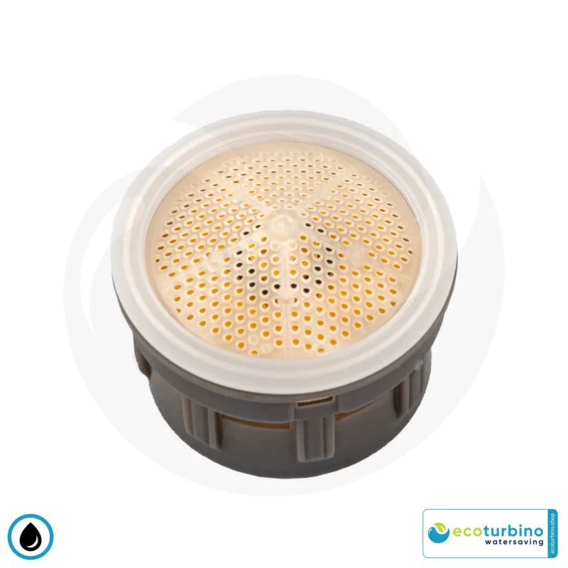Water Flow Restrictor / Regulator Faucet Aerator Insert ecoturbino® ET5 | Sink Water Saver | Saving Water and Energy (Electricity) | Reduce Costs by up to 40%