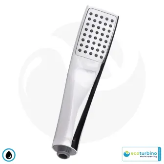 Sprchová hlavica DELUXE, strieborná | ecoturbino®