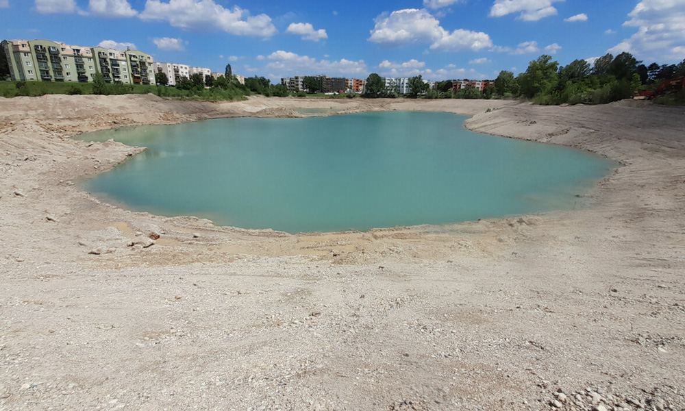 Anemonensee Tiefstand Wasser