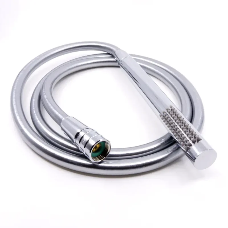 DELUXE S SET sprchová hlavica, strieborná | Adaptér na úsporu vody + sprchová hadica + ručná sprcha DESIGN | ecoturbino® Feedbild