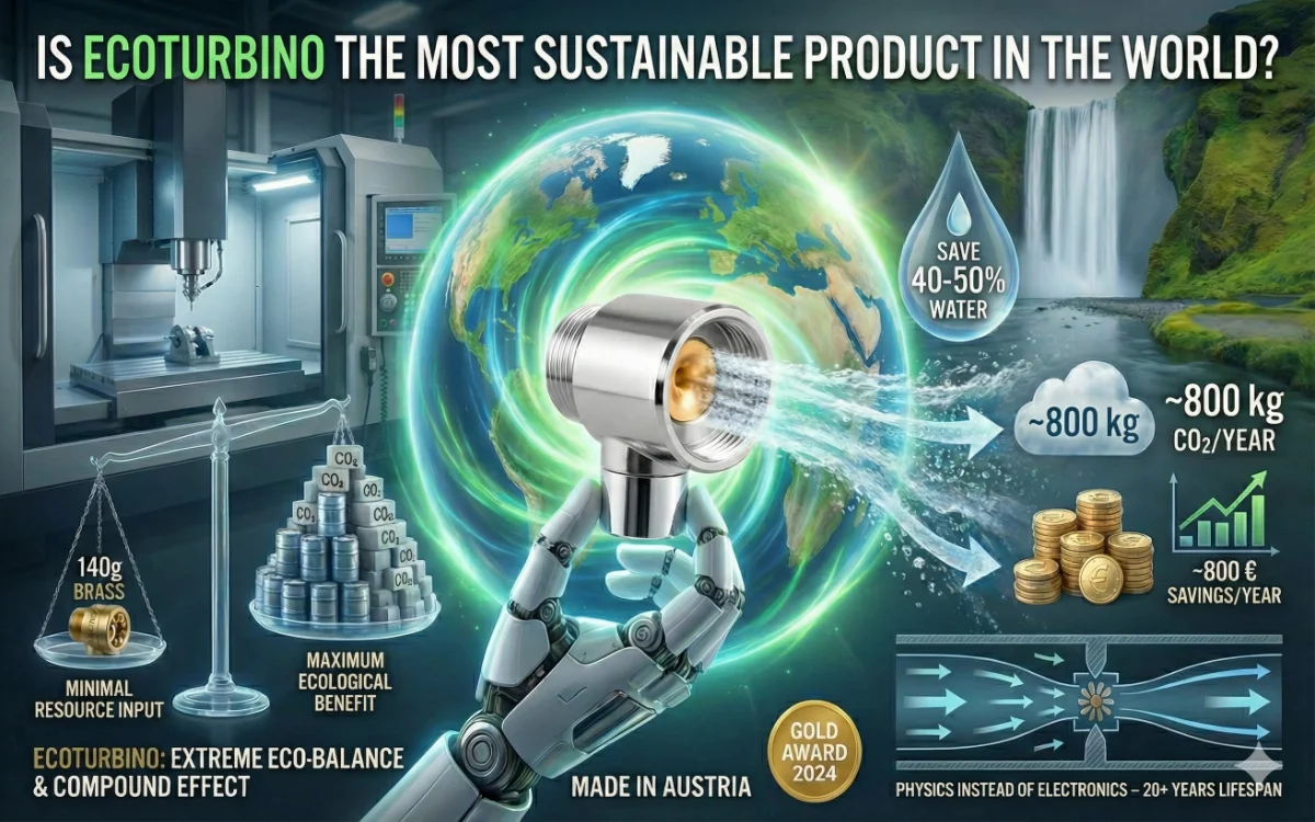 ecoturbino Sustainability | Is ecoturbino perhaps the most sustainable product in the world?